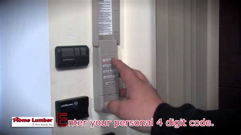 The myQ Enabled Door Control uses LiftMaster Security 2. . Liftmaster myq keypad programming